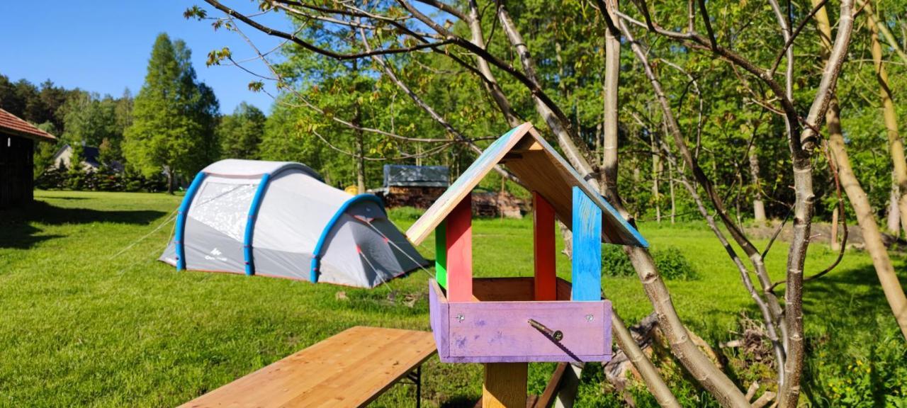 Ferienwohnung & Campingplatz Vor Dem Berg Heideblick Екстер'єр фото